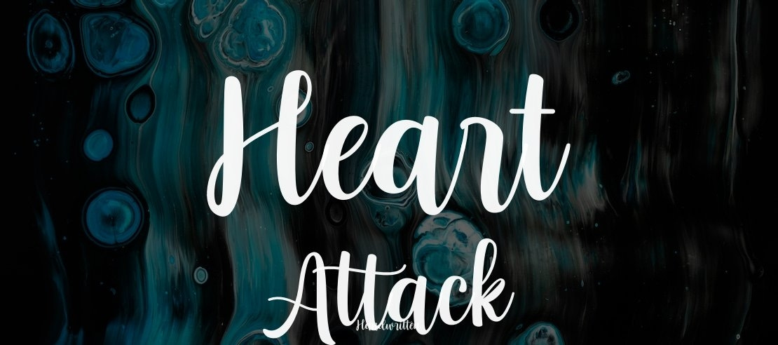 Heart Attack Font
