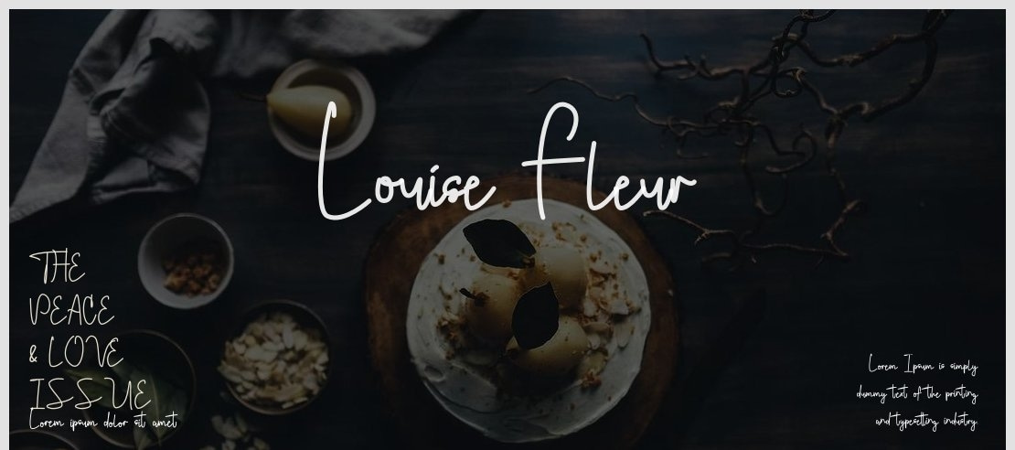 Louise Fleur Font