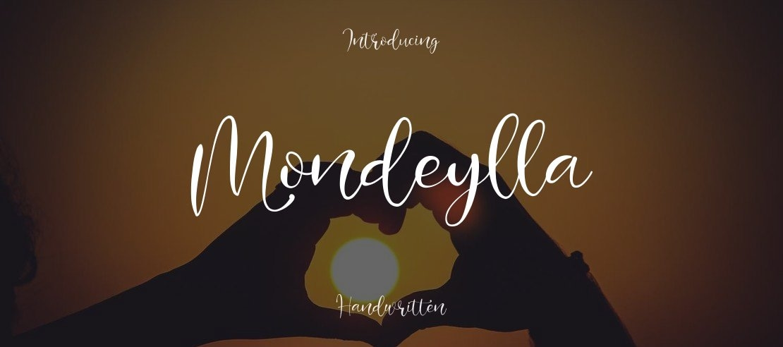 Mondeylla Font