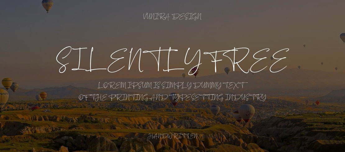 Silently FREE Font