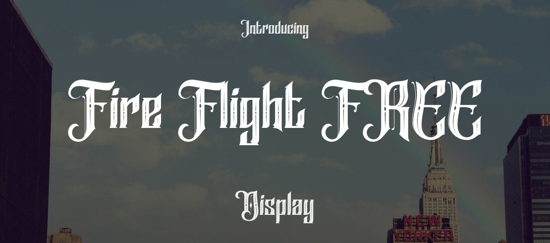 Fire Flight FREE Font