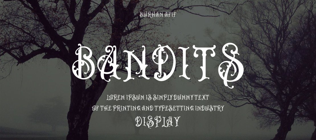 Bandits Font Family