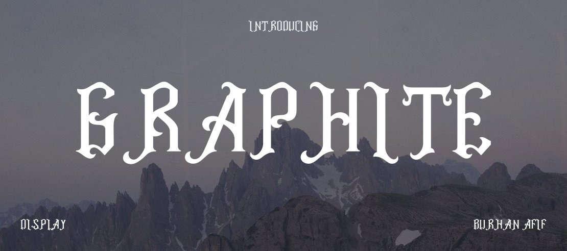 Graphite Font Family