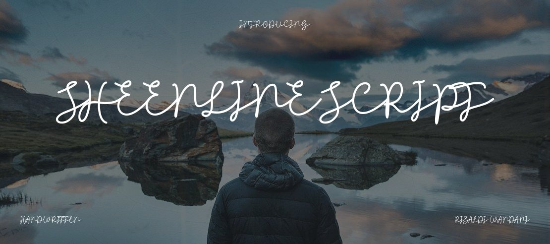 sheenline script Font