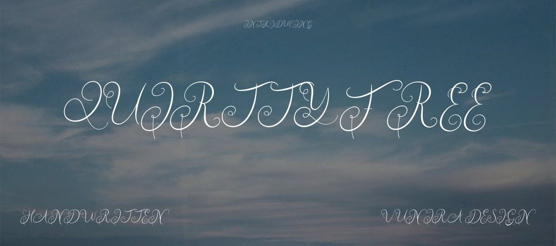 Quirtty FREE Font