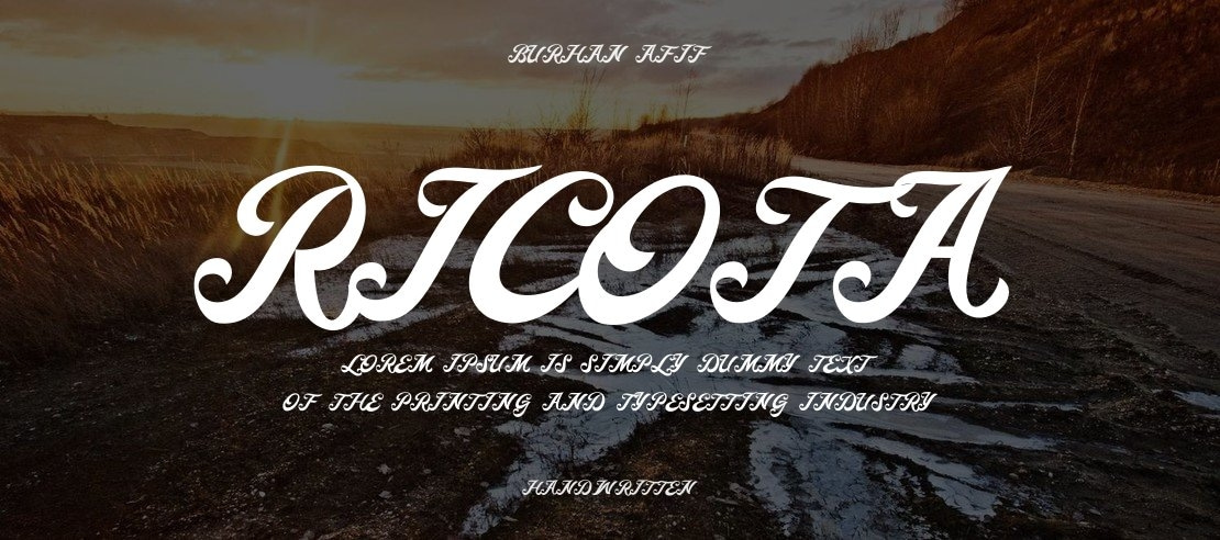 Ricota Font Family