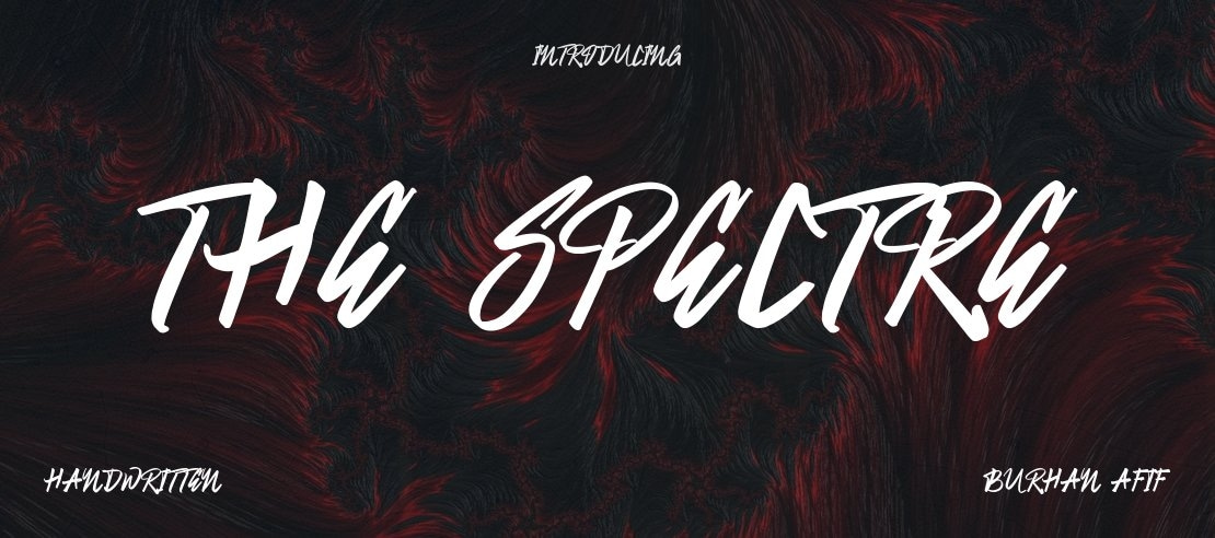 The Spectre Font