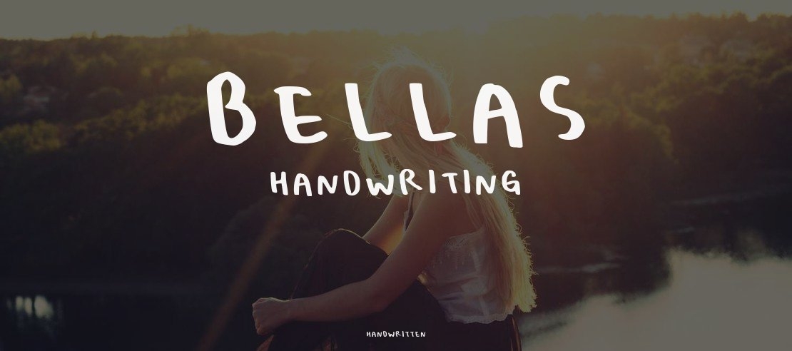 Bellas Handwriting Font