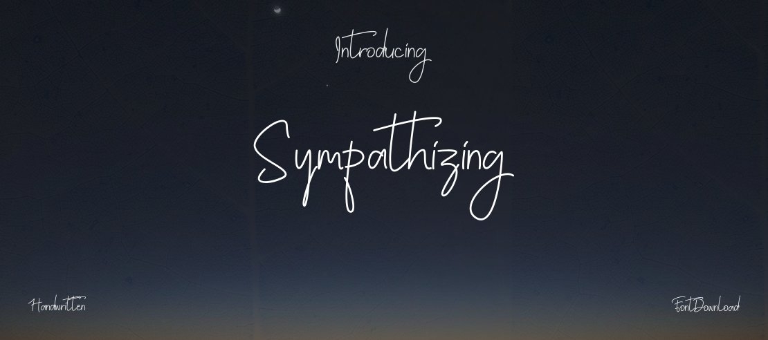 Sympathizing Font