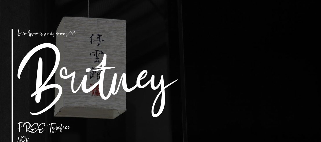 Britney FREE Font