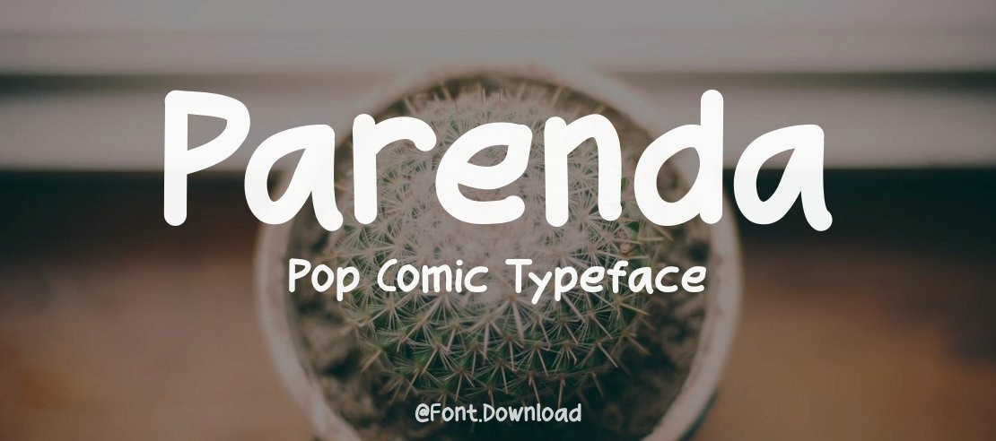 Parenda Pop Comic Font