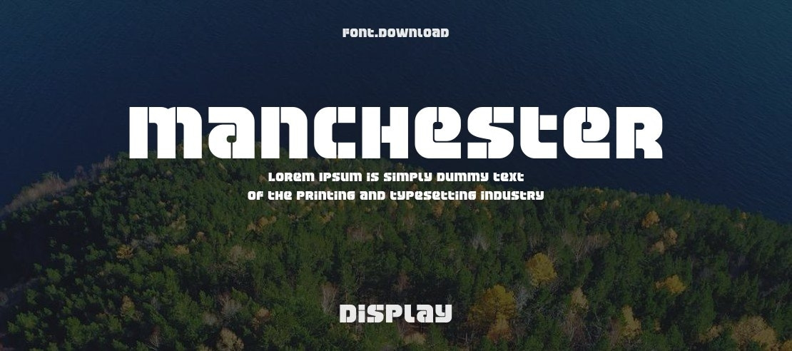 Manchester Font