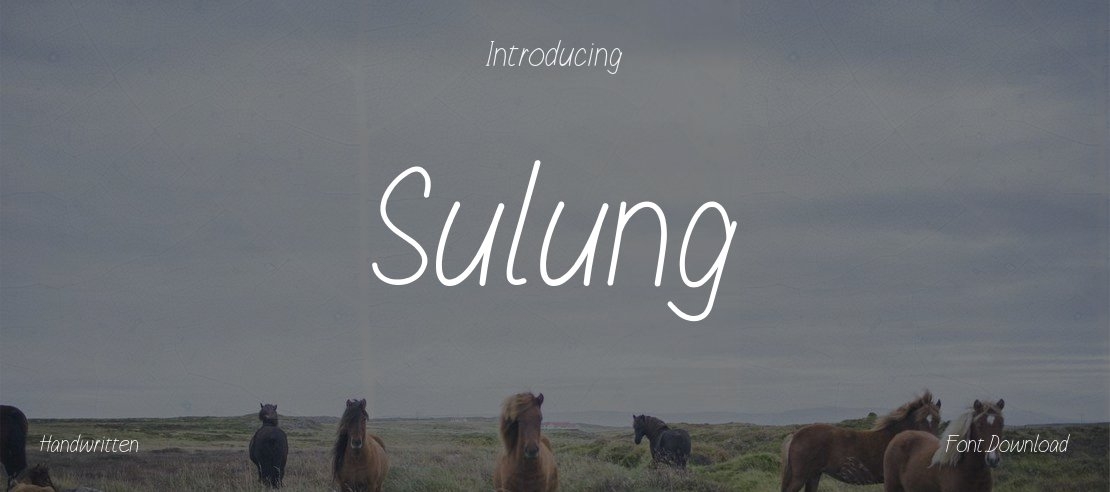 Sulung Font