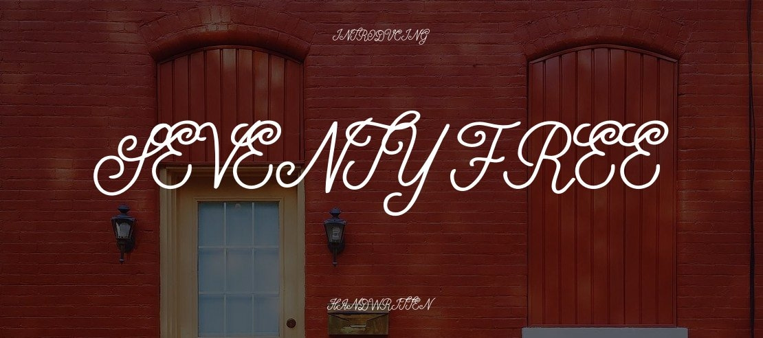 Seventy FREE Font