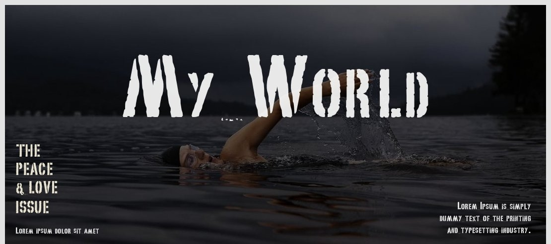 My World Font