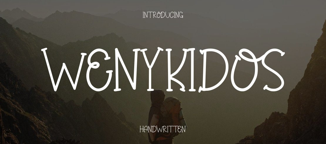 Wenykidos Font