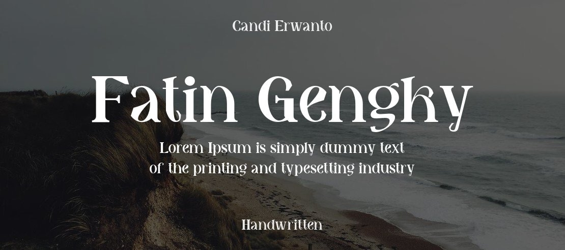 Fatin Gengky Font Family