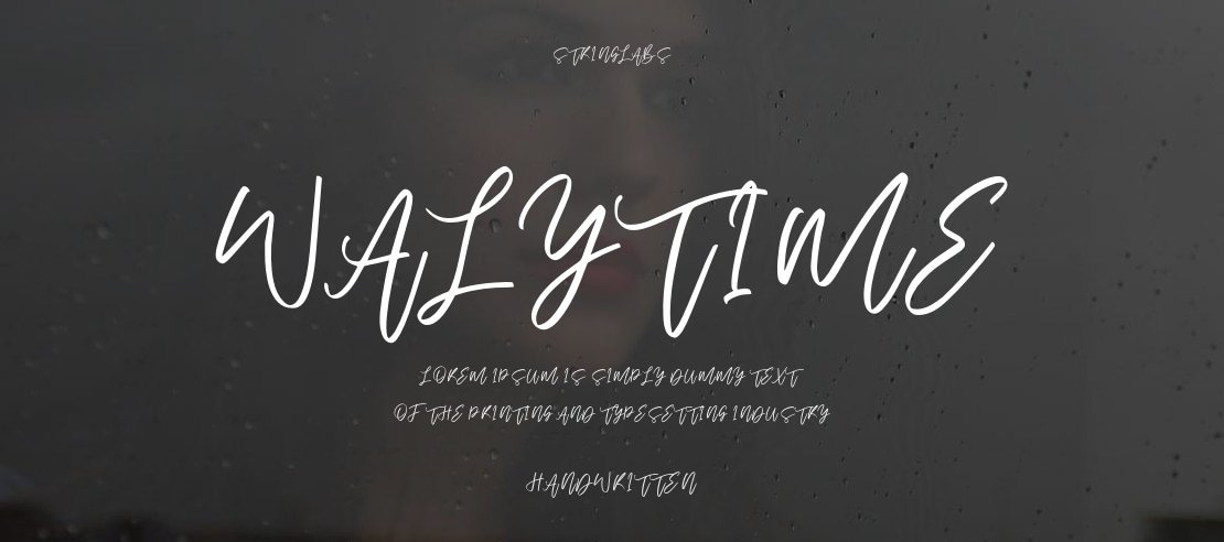 Walytime Font