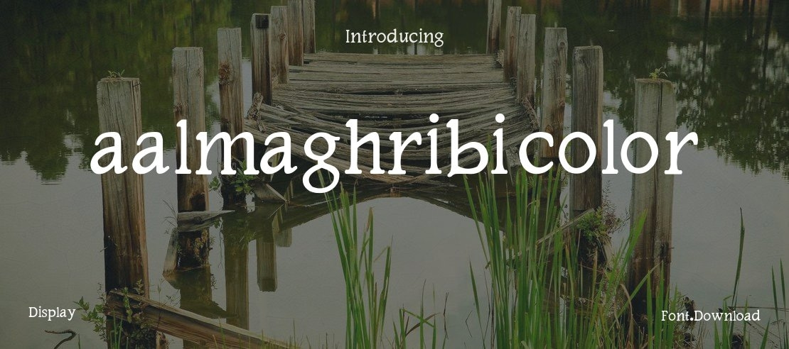 aalmaghribi color Font Family