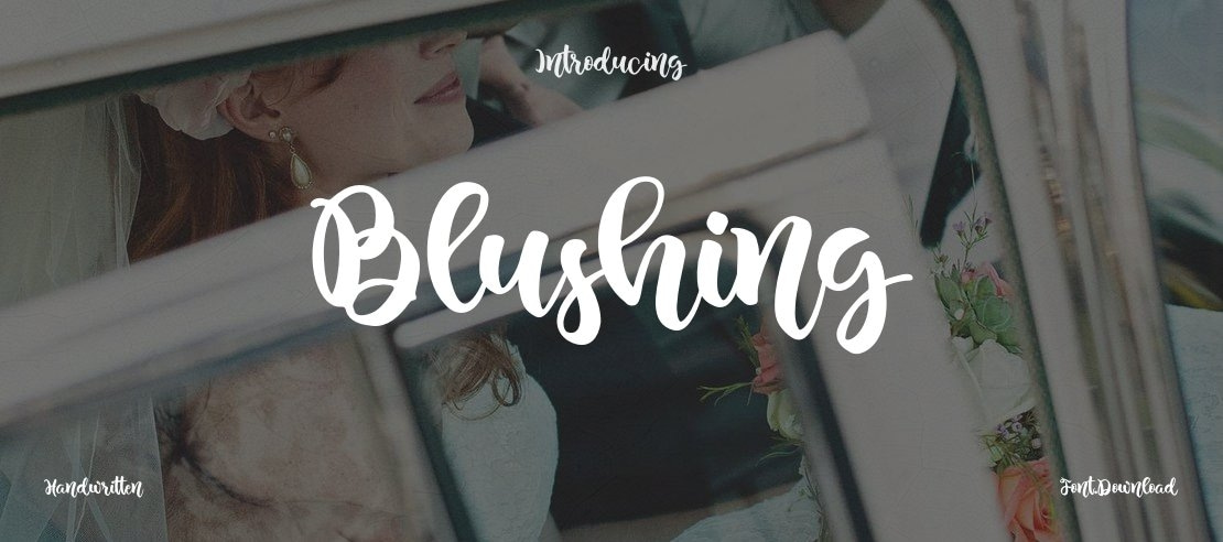 Blushing Font