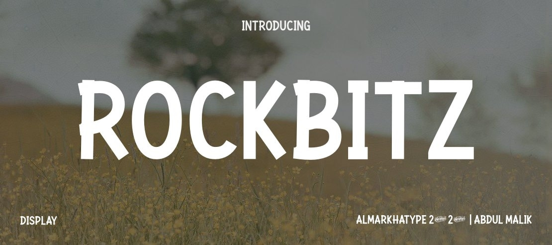 Rockbitz Font