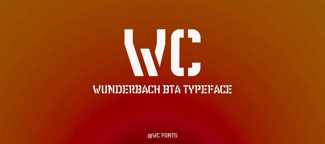 WC Wunderbach Bta Font Family