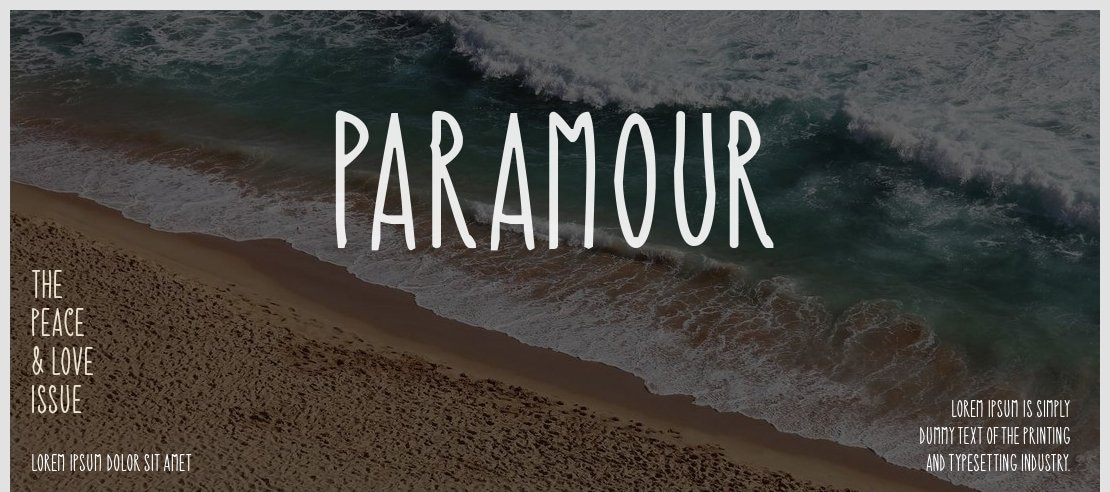 Paramour Font