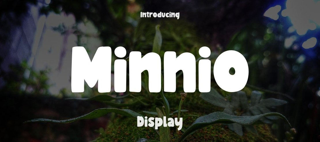 Minnio Font Family