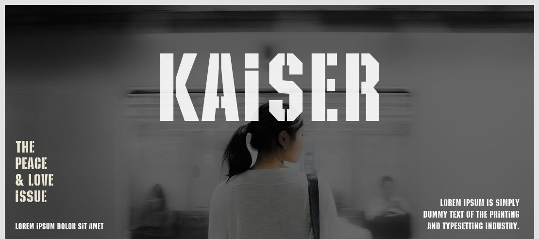 Kaiser Font