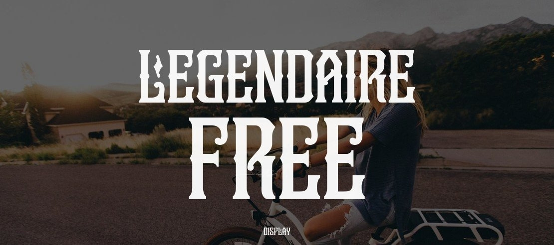 Legendaire FREE Font