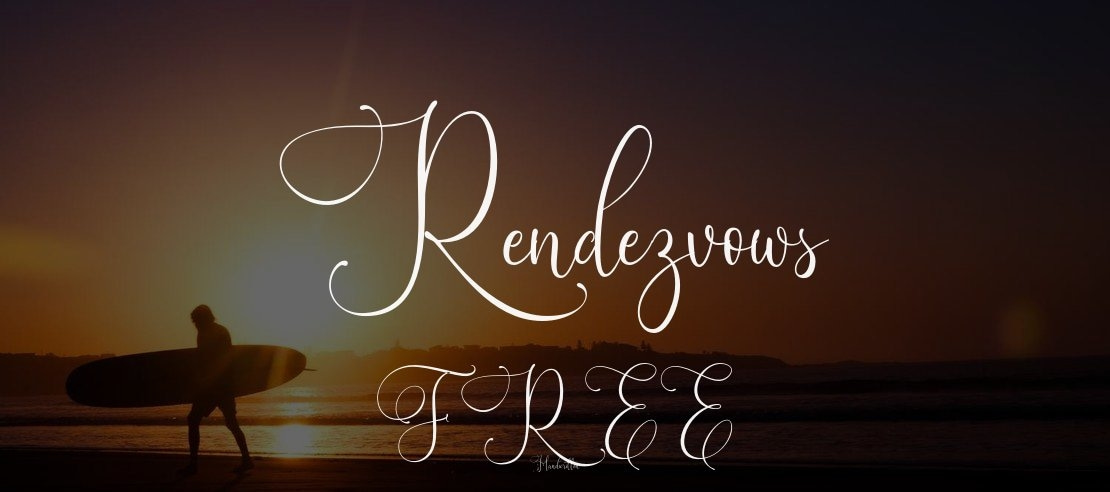 Rendezvows FREE Font