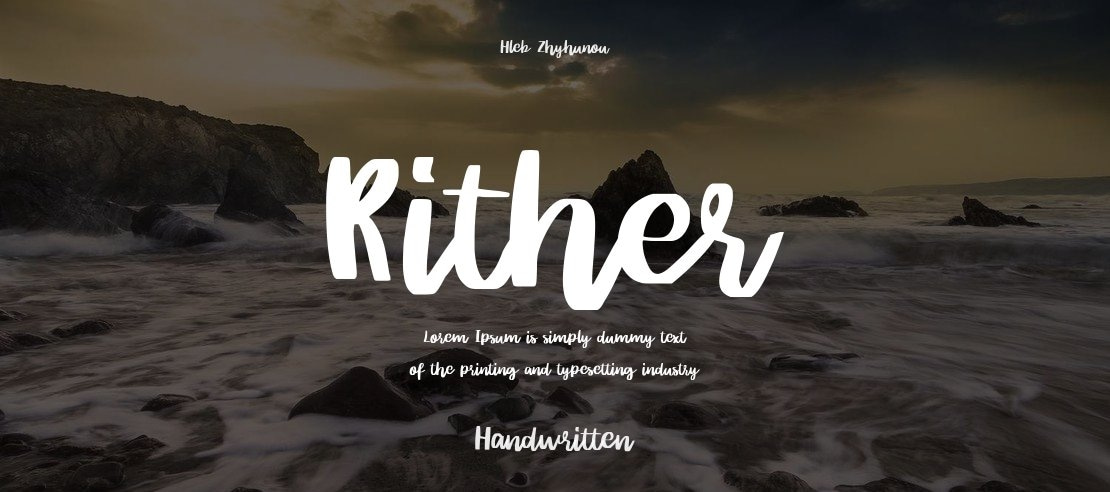 Rither Font
