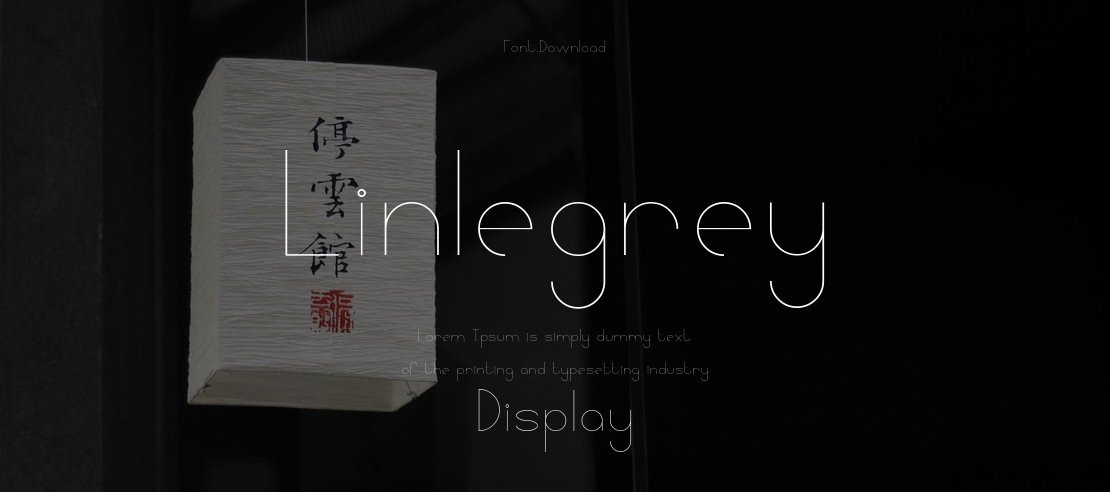 Linlegrey Font