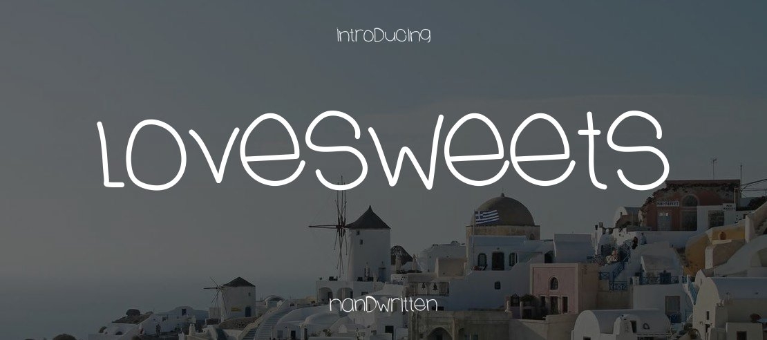 LoveSweets Font