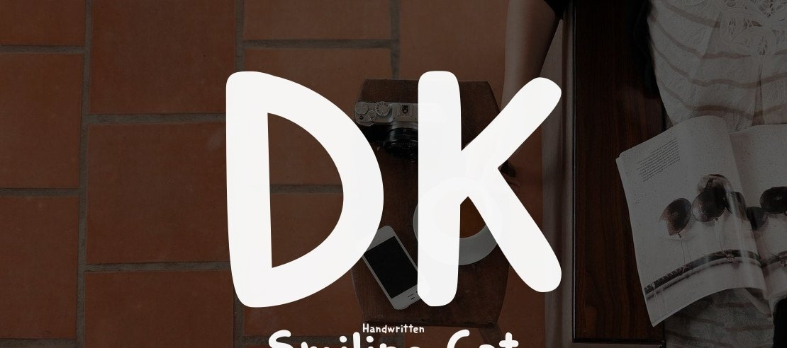 DK Smiling Cat Font