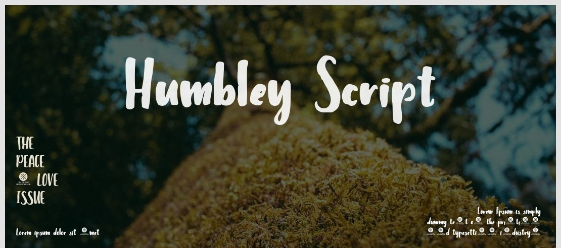 Humbley Script Font