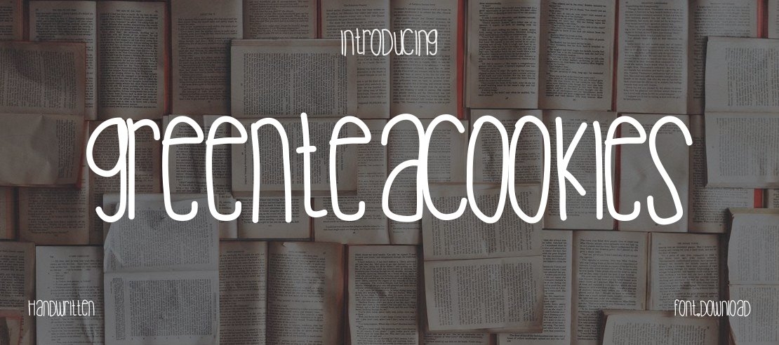 Greenteacookies Font