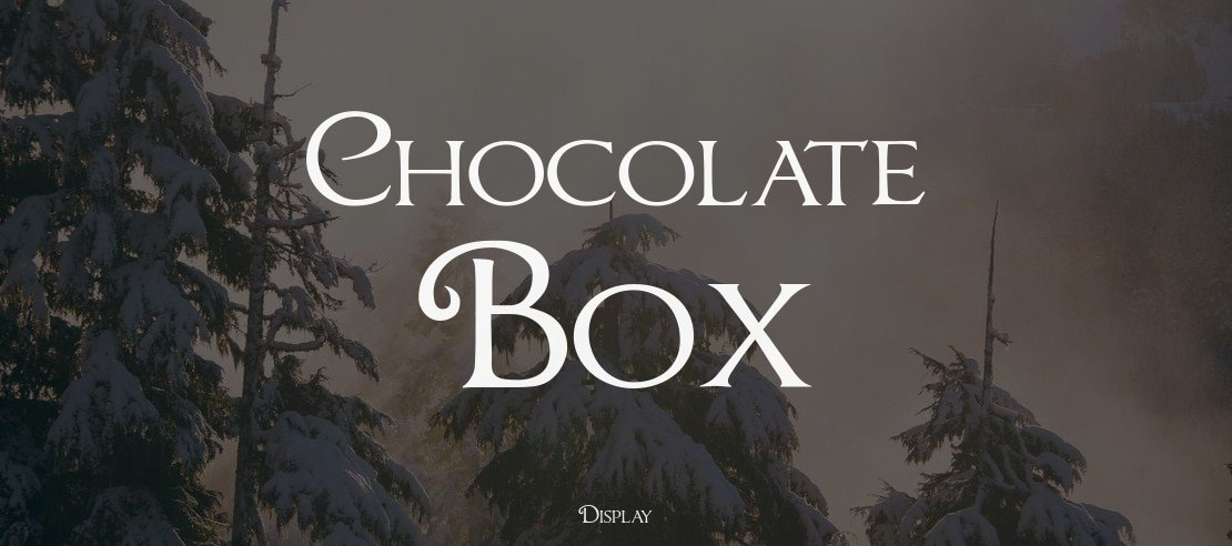 Chocolate Box Font Family
