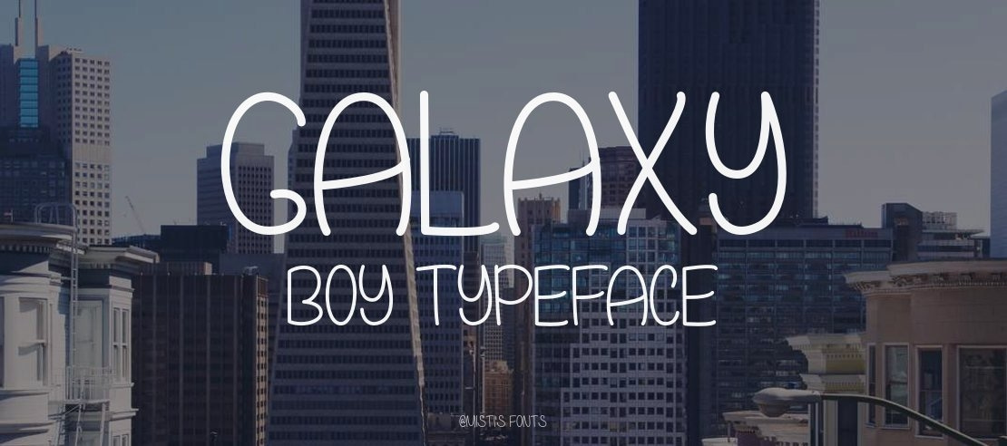 Galaxy Boy Font