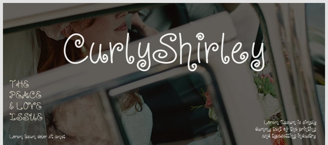 CurlyShirley Font