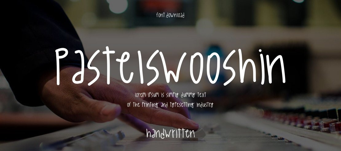 PastelSwooshin Font