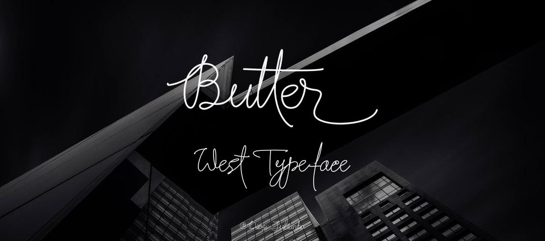 Butter West Font