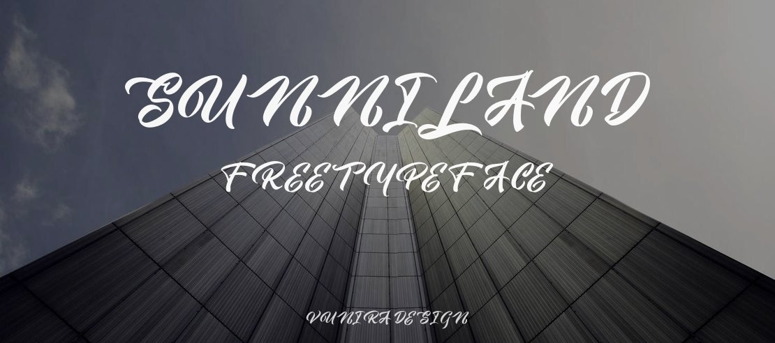 Sunniland FREE Font