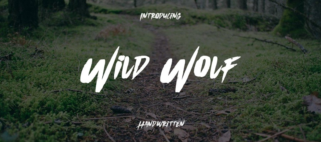 Wild Wolf Font