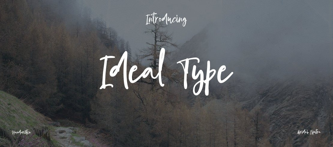 Ideal Type Font