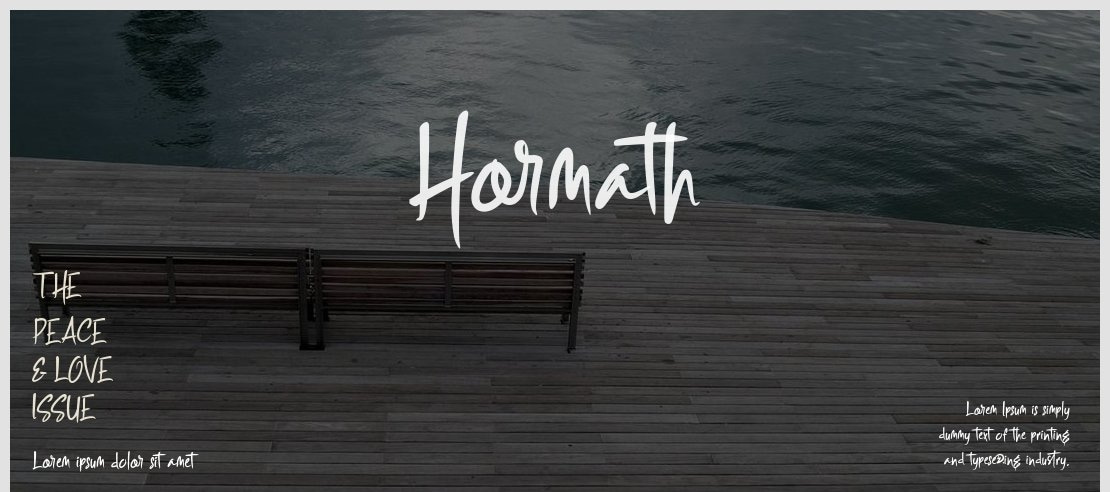 Hormath Font