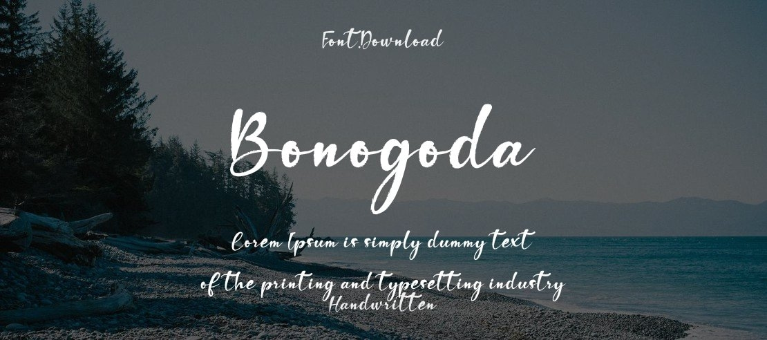 Bonogoda Font