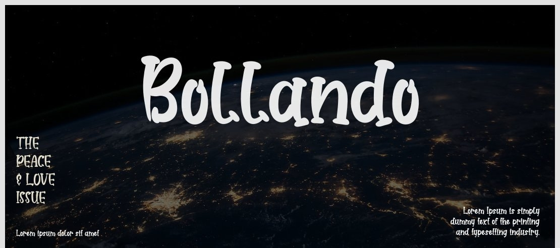 Bollando Font