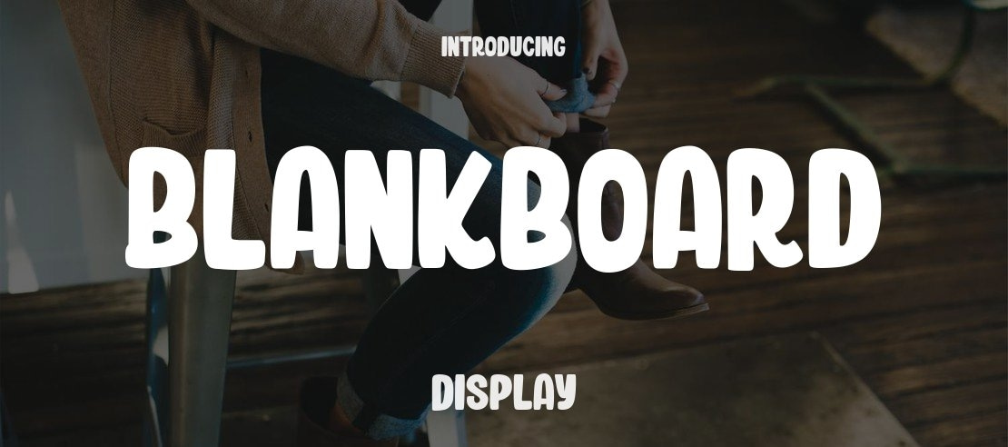 Blankboard Font