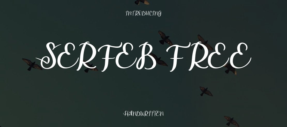 Serfeb FREE Font